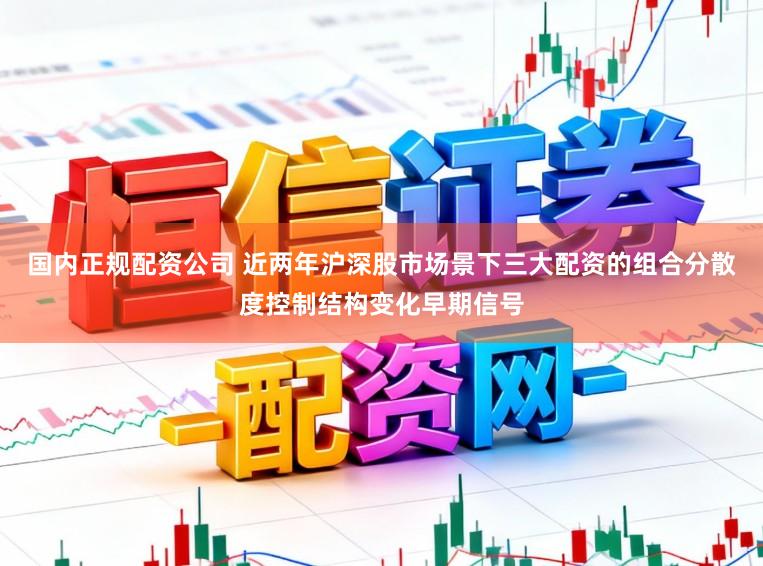 国内正规配资公司 近两年沪深股市场景下三大配资的组合分散度控制结构变化早期信号