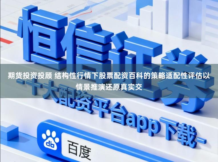 期货投资投顾 结构性行情下股票配资百科的策略适配性评估以情景推演还原真实交