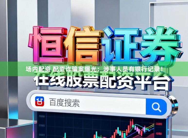 场内配资 配资诈骗案曝光：涉事人员有银行记录！